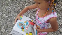 Elife deniz oyuncağı DEV UÇAK eğlenceli çocuk videosu, toys unboxing
