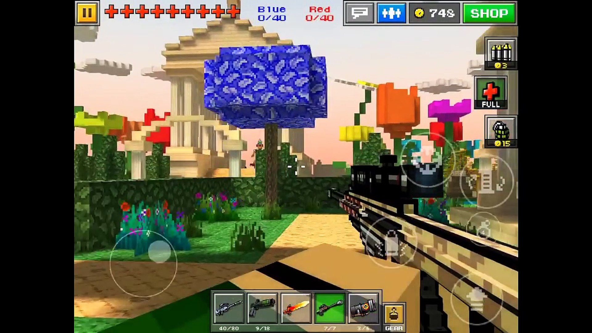 Pixel Gun 3d Noobz Vs Pro Video Dailymotion