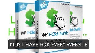 WP 1-Click Traffic Review and Demo - New 1-CLICK Software Gets You FREE Social Traffic