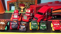 Pixar Cars Hydro Wheels with Cars from Cars and Cars2, featuring Red, and Lightning McQueen and Mat