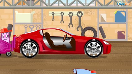 Racing cars adventures vehicles kids videos compilation Cartoons for children Part 2