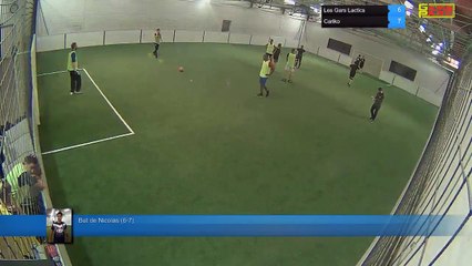 But de Nicolas (6-7) - Les Gars Lactics Vs Cariko - 18/09/17 21:00 - LIGUE 3 - Poitiers Game Parc