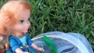 Anna and Elsa Toddlers Camping Adventure # 2 Disney Frozen Butterfly Barbie Camper Toys In Action