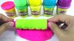 Learn Colors with Play Doh Rainbow!! Play Doh Balls Baby Molds Fun and Creative for Kids