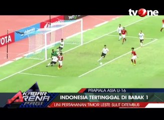 Sempat Tertinggal, Timnas U-16 Hajar 10 Pemain Timor Leste