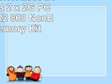 Micron MT16HTF25664AY800J1 4GB 2 x 2G PC26400U DDR2 800 NonECC DT Memory Kit