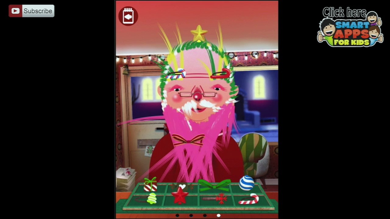 ** Free App! ** Toca Hair Salon - Christmas Gift - Ellie - iPad app demo for kids