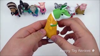 ALL 8 SING MOVIE McDONALDS HAPPY MEAL TOYS COMPLETE SET UNBOXING WORLD COLLECTION EUROPE USA 2016