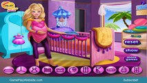 Pregnant Barbie Baby Room Deco Online Game - Baby and Girl Games