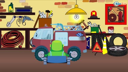 The Yellow Tow Truck in action with Car FRIEND | Monster Truck | Cars & Trucks for Kids Part 2
