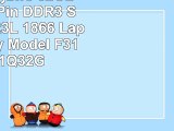 GSKILL Ripjaws 32GB 4 x 8G 204Pin DDR3 SODIMM DDR3L 1866 Laptop Memory Model
