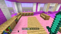 Minecraft Tutorial: How To Make A Barbie Dream House!! Survival House (ASH#39)