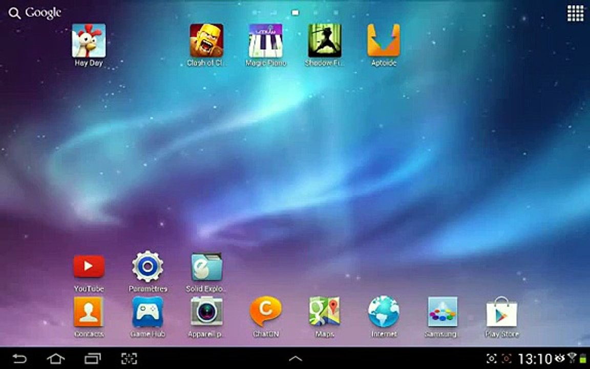 Comment root une tablette samsung tab 2 sans pc