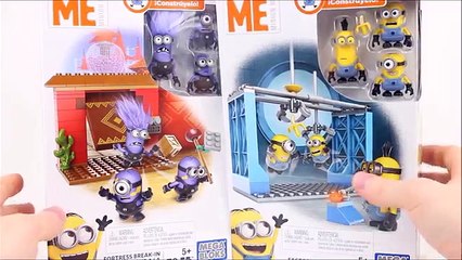 Tải video: Mega Bloks Despicable Me™ The Minions Fortress Break-In & Fory Fiasco Sets