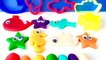 Apprendre couleurs océan eau Mer des noms son la modélisation argile amusement Créatif moules pour enfant