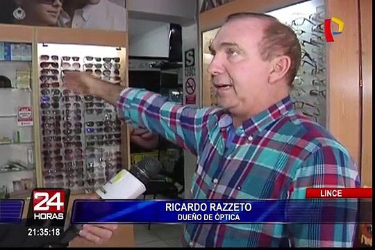 Lince: delincuentes roban equipos de óptica valorizados en 15 mil dólares