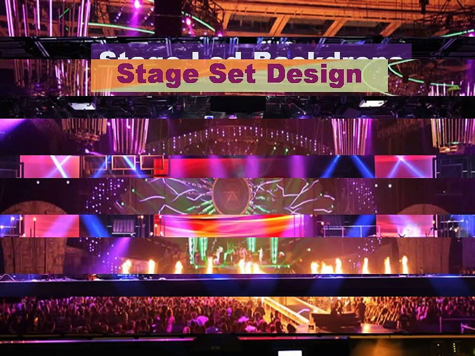 Latest Stage Set Designs