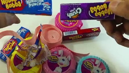 Bulle les couleurs gomme Apprendre Rouleaux ruban contre avec Hubba bubba kidsmania