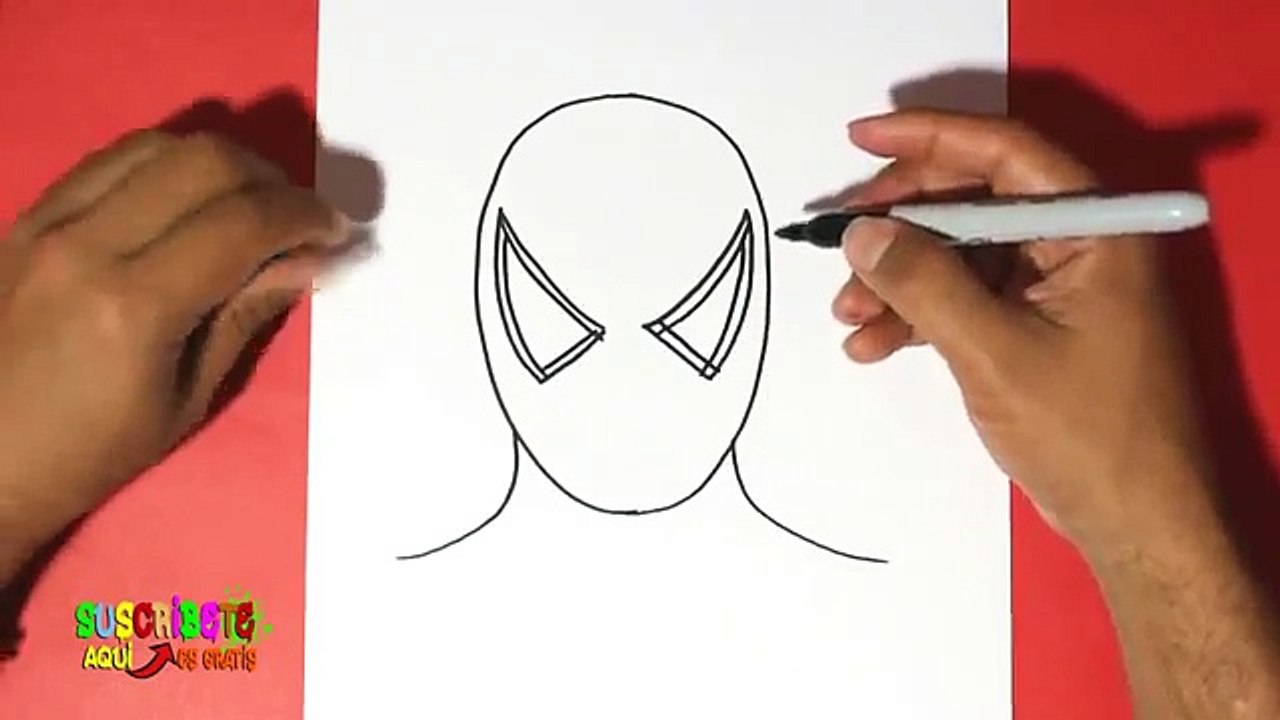 Como dibujar al hombre araña - How to draw spiderman - Vidéo Dailymotion