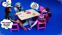 Como fazer: Mesa e cadeiras para bonecas Barbie, Monster High, Baby Alive, E.A.H entre outras!