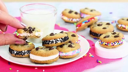 How to Make MINI Cookie Sandwiches in an Easy Bake Oven!