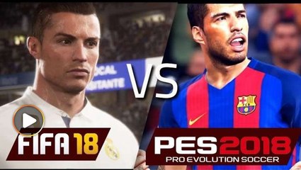 Mana lebih 'real' FIFA 18 atau PES 2018?