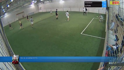 But de Jonathan (8-11) - Crocowash Vs La Poste - 18/09/17 21:00 - LIGUE 4 - Poitiers Game Parc