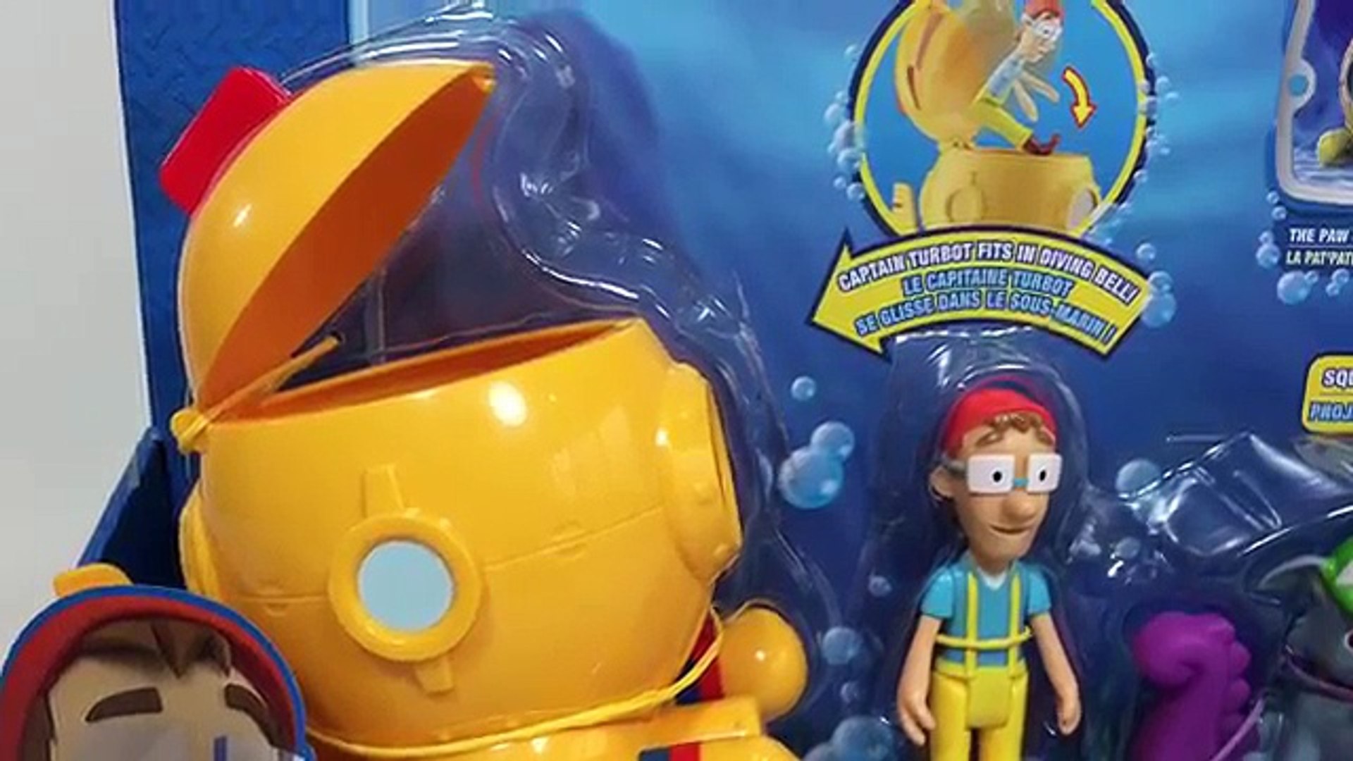 varsel Udvidelse jazz Paw Patrol Diving Bell Bath Playset Captain Turbot Rocky - Unboxing Demo  Review Keiths Toy Box - Vidéo Dailymotion