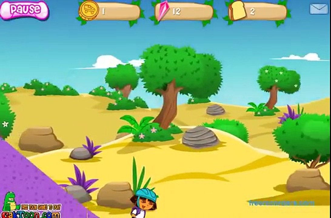 Dora la Exploradora | En patinas | Juegos de Internet para niños
