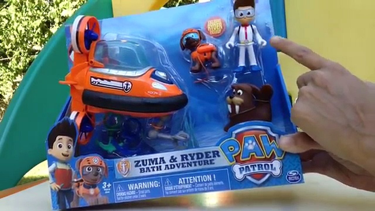 Patrulha Canina Português - Zuma e Ryder , Aventura do Banho