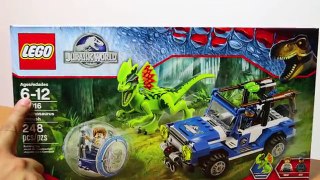 LEGO Jurassic World Dilophosaurus Ambush Set 75916 Review