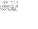 GSKILL 4GB 204Pin DDR3 SODIMM 1600 PC3 12800 Laptop Memory Model F31600C11S4GSL