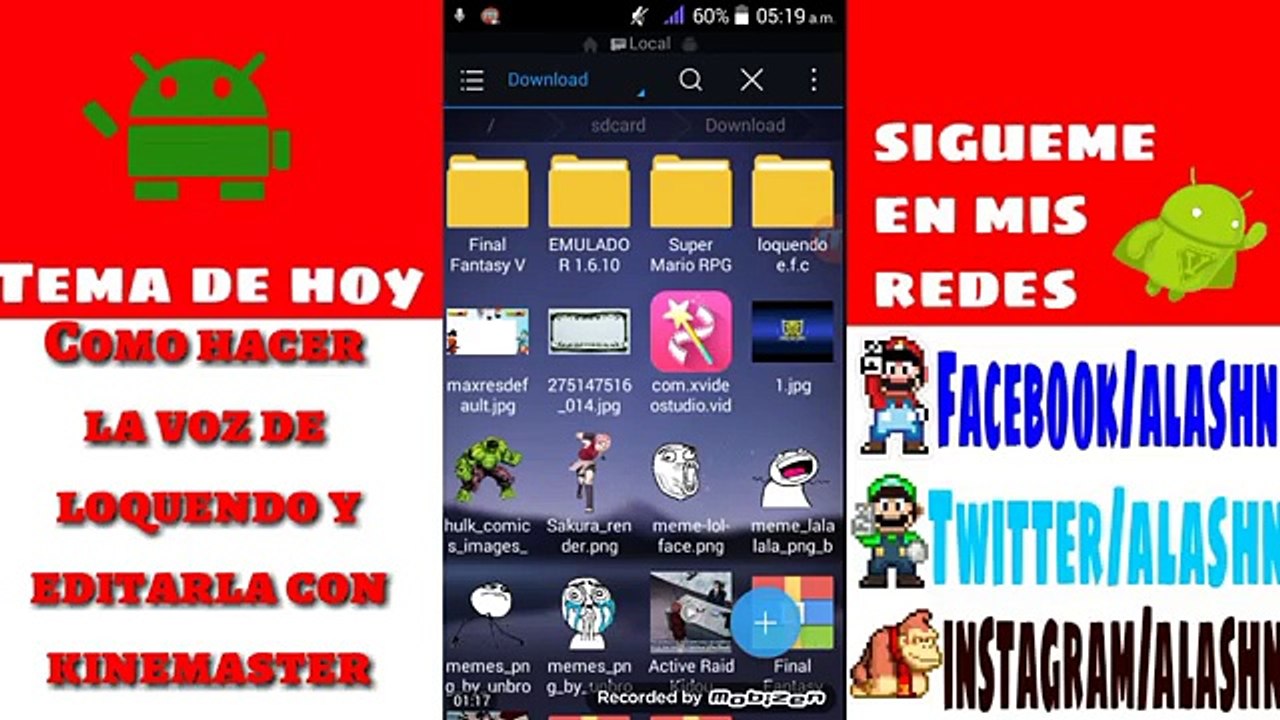 Como Hacer La Voz De Loquendo En Android Y Editarlo Con Kinemaster
