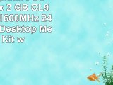 Patriot Signature DDR3 4 GB 2 x 2 GB CL9 PC312800 1600MHz 240Pin DDR3 Desktop Memory