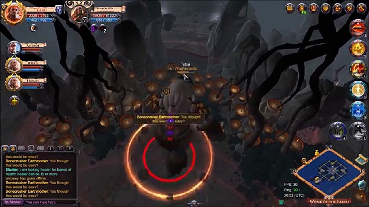 Albion Online: World First 4 Man Earth Mother!