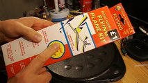 Rubber Band Powered Pizza Tray Plane