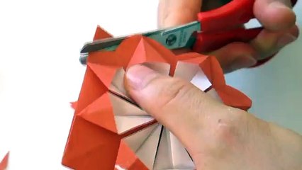 Origami - How to make a RABBIT (FINGER PUPPET)