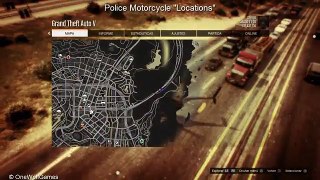 GTA 5: Police Motorcycles 100% Spawn Locations
