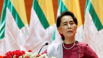 Myanmar's Suu Kyi condemns all rights violations in Rakhine State