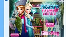 frozen anna and elsa fashion rivals games for girls juegos para niñas