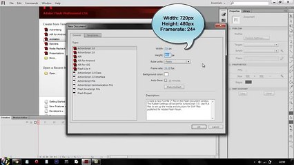 How to Make an asdf Animation in Flash [HD]