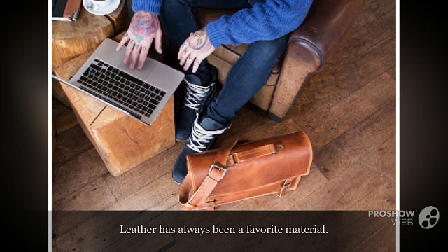 Leather Laptop Bag