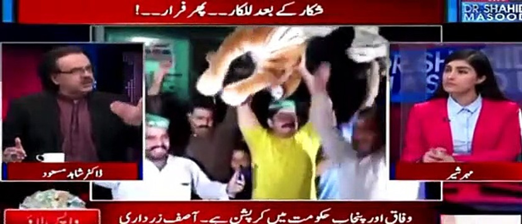 Dr Shahid Masood is Cursing on Army and Judiciary for Not Arresting Maryam Nawaz