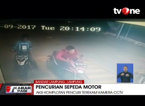 Pencurian Sepeda Motor Berhasil Digagalkan Pemilik