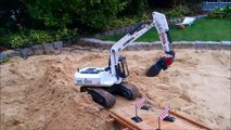 Bridge Construction Site Part 2 RC Construction Machines (Excavator / Dump Truck etc)