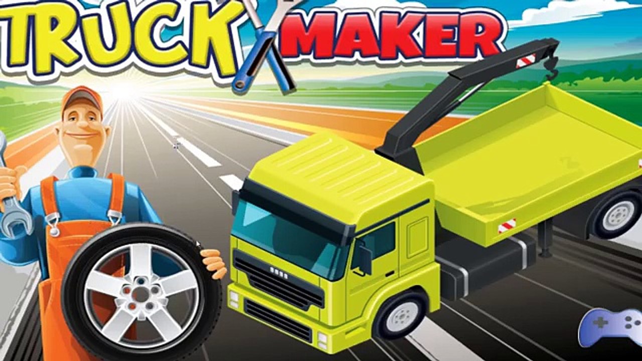 เกมส์ - สร้าง รถบรรทุก รถโม่ปูน รถยก รถเครน