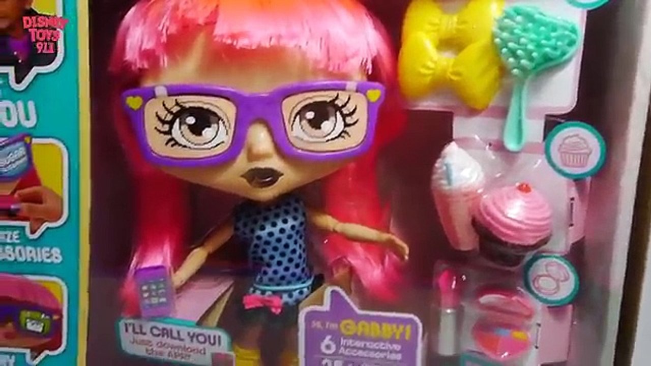 ألعاب بنات - دمية تتكلم ترقص و تأكل مع مكياج و اكسسوارات! Chatsters - Gabby Doll