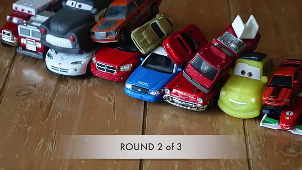 Toy Monster Trucks Jump Toy Cars - Unboxing and Stop Motion Animation Toy Monster Truck Rally