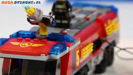 Airport Fire Truck / Lotniskowy Wóz Strażacki - 60061 - Great Vehicles / Superpojazdy - Lego City