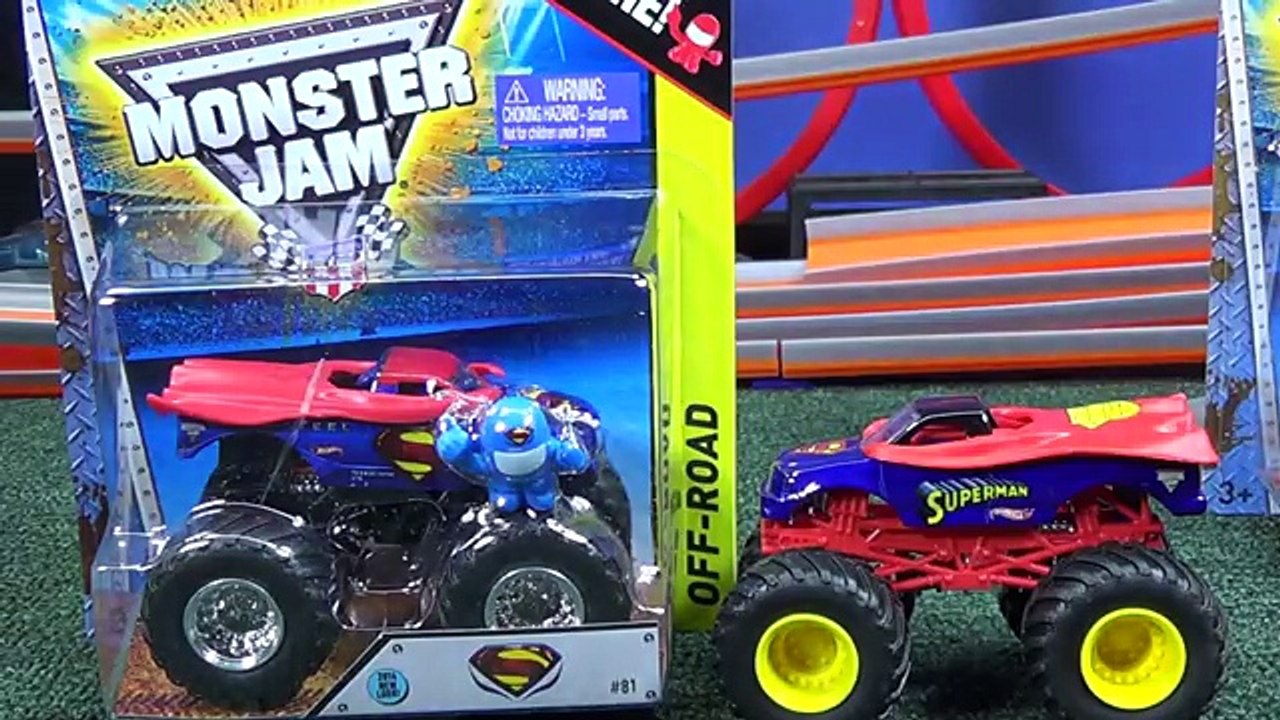 Man Of Steel Superman Hot Wheels Monster Jam Truck Unboxing And Review New Casting Changes
